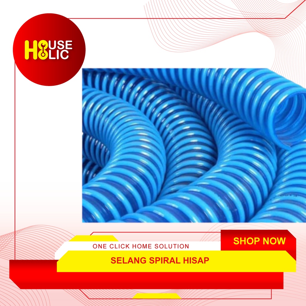 Selang Spiral / Selang Sedot Air 2&quot; 3&quot; 4&quot; Selang Hisap Spring Hose