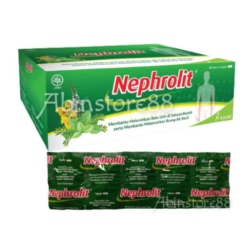 Nephrolit Obat Meluruhkan Batu Urin Batu Ginjal