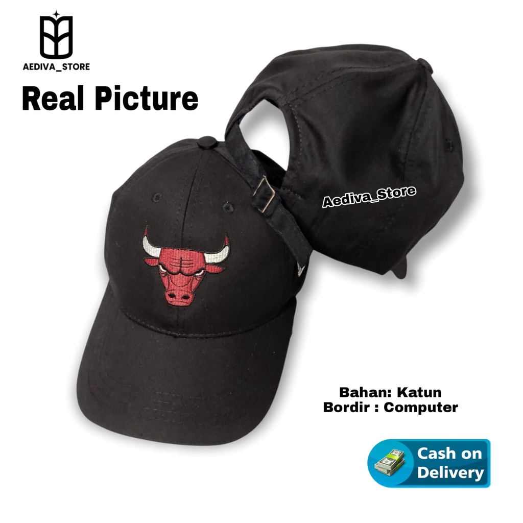 Topi baseball red bull kepala banteng bordir Computer topi pria distro premium aksesoris fashion terbaru