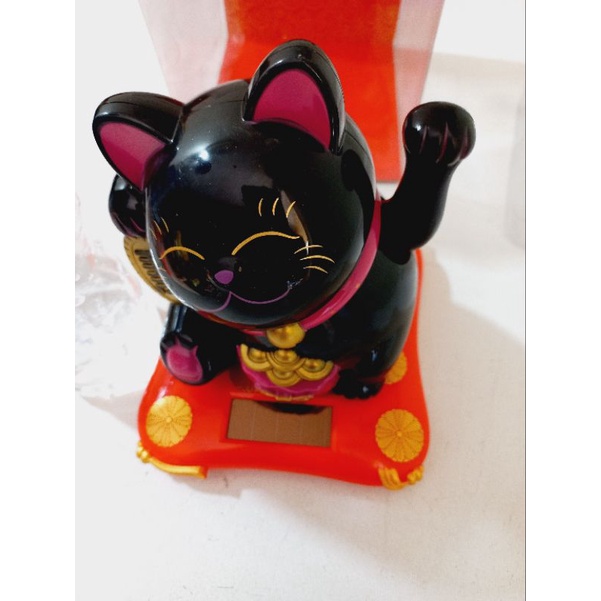 Kucing Hoki Jumbo Solarcell / Maneki Neko Jumbo Solarcell