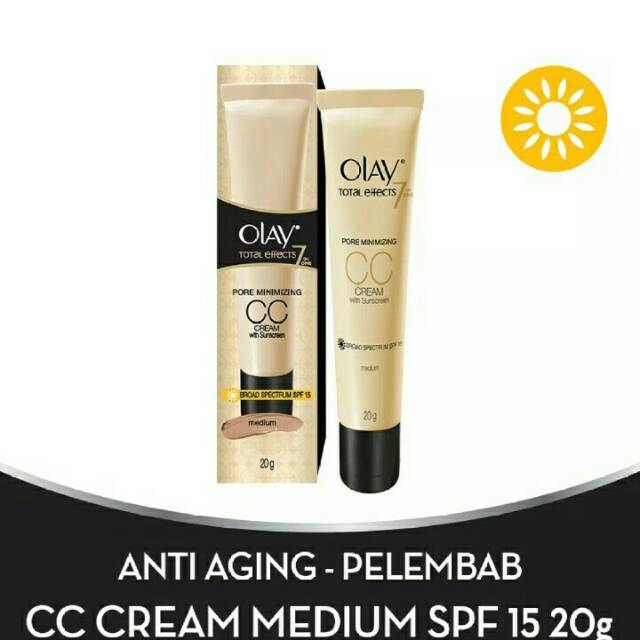 OLAY TOTAL EFFECTS PORE MINIMIZING CC CREAM SPF 15 ( 20 gr )