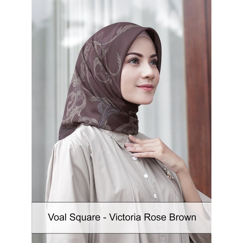 READY STOCK VICTORIA ROSE BROWN BY ARSSCARF
