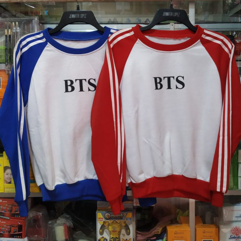 BTS SWEATER BTS OUTER BTS OUTFIT BTS OBLONG FLECE TEBAL