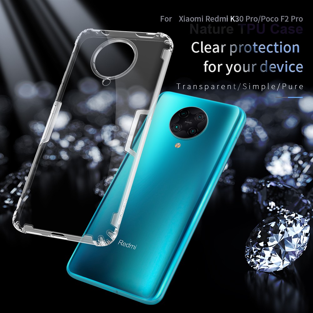 Soft Case XIAOMI Redmi K30 Pro F2 Pro Softcase Transparan TPU Original