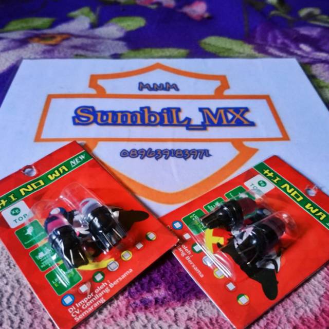 Lampu sein lampu senja bohlam LED berwarna universal motor