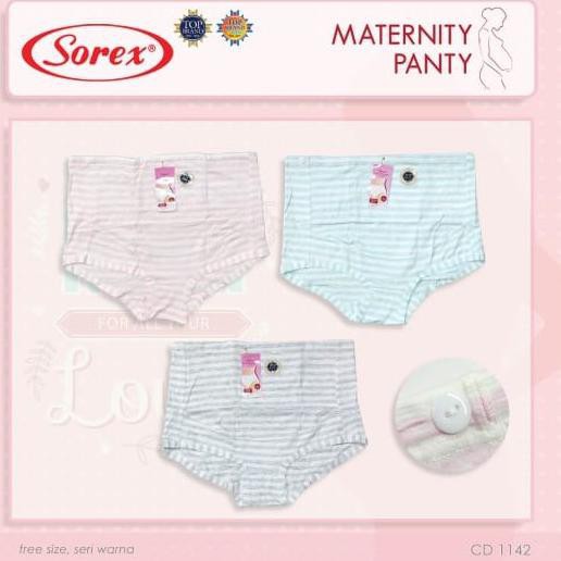 Celana Dalam CD Hamil Wanita Sorex / Maternity Panty 1134 / 1140 / 1138 / 1141 / 1128 /1127 / 1132