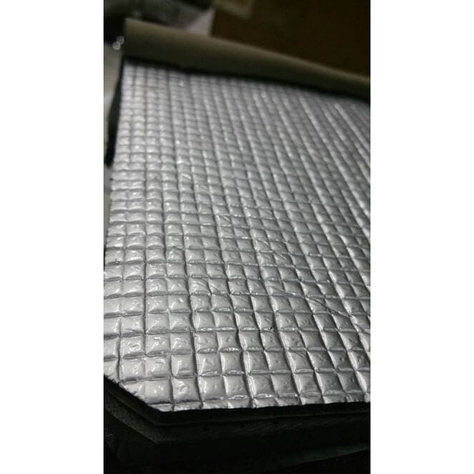 SPONGE BUSA ALUMUNIUM FOIL (PEREDAM PANAS DINAMO, MESIN, KAP MOBIL, COOL BOX)