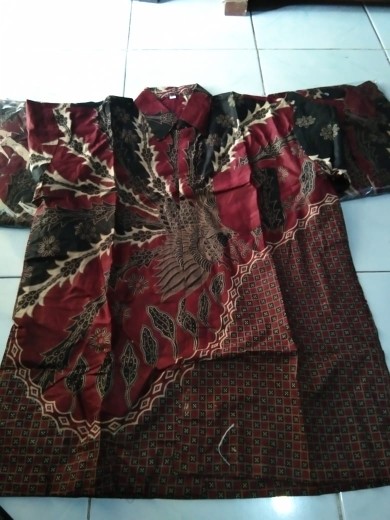 New Arrival Distro Batik Pria Sogan Hrb026 Batikaf Notoarto Batik Ipnu-ippnu Hem Pria