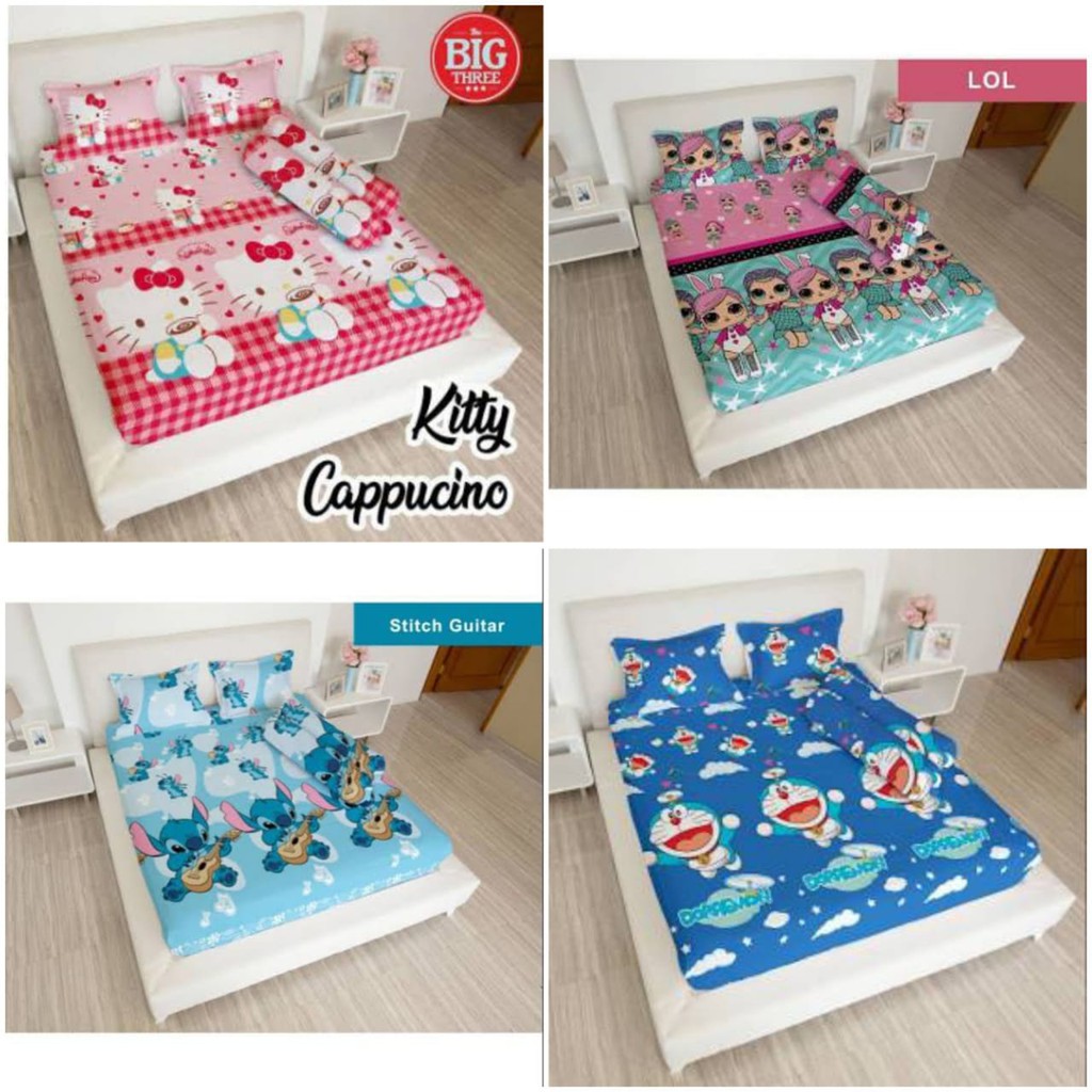 Sprei lady rose 180x200 King karakter