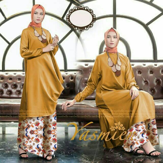 Hijab Yasmin Mustard