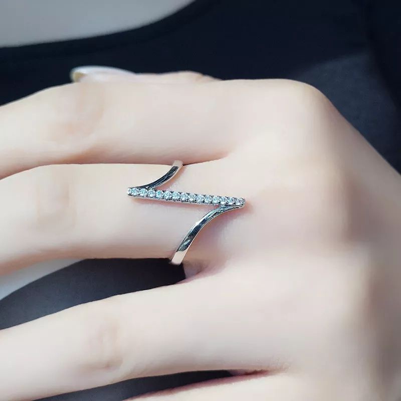 COD cincin titanium anti luntur perhiasan wanita import