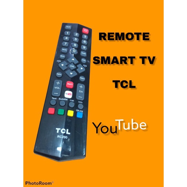 REMOTE REMOT TV SMART ANDROID TV TCL REMOT CONTROL SMART TV TCL