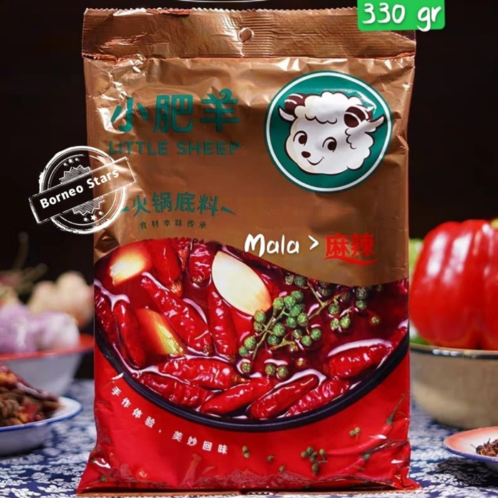 

Promo Spesial - Bumbu Shabu Little Sheep Spicy Mala 330Gr/Pepper Oil