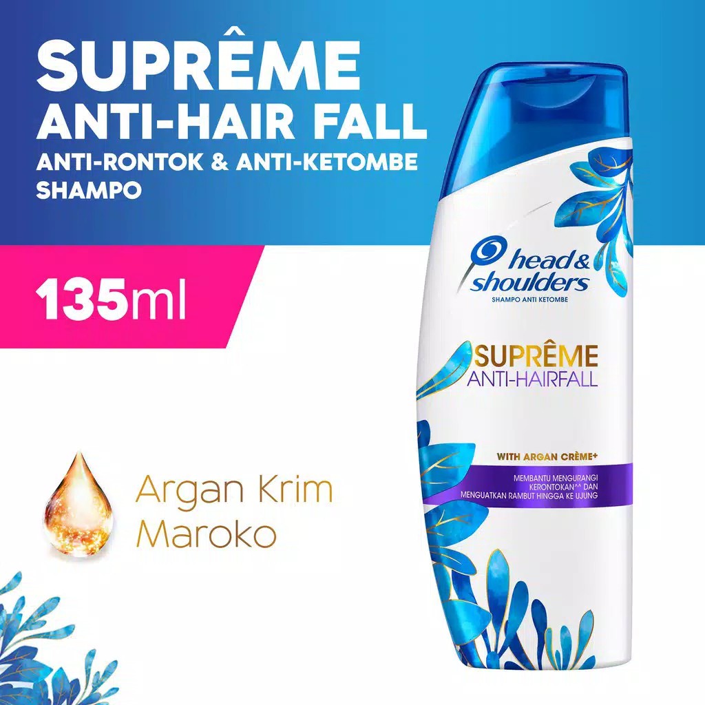 Head &amp; Shoulders Supreme Shampoo Anti Hair Fall 135 ml