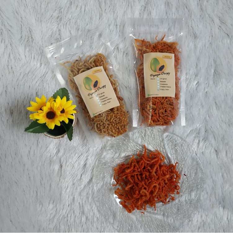 

Cemilan Makanan Ringan Pepaya Crispy