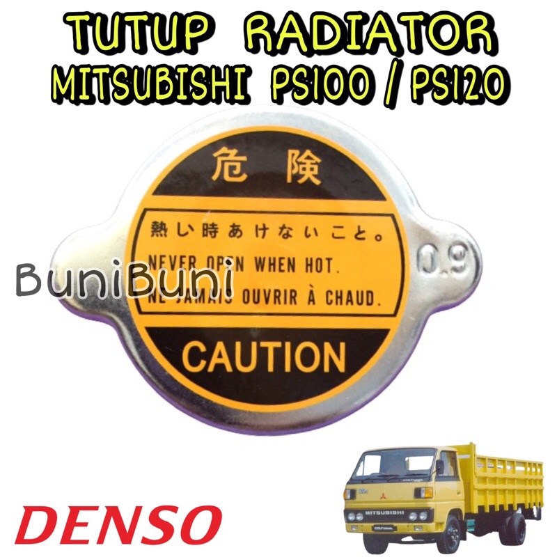 Tutup Radiator Cap 0.9 BESAR Untuk Truk Mitsubishi Colt Diesel PS 100 / 120 Lama High Quality