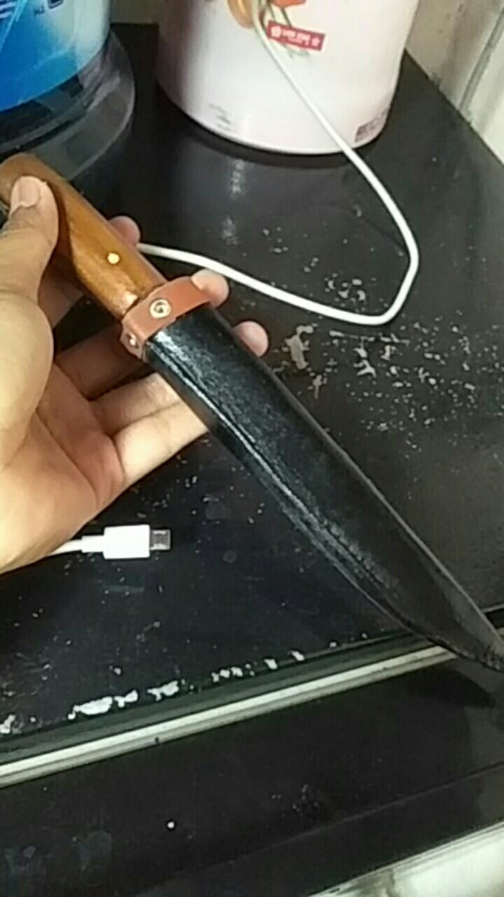 Pisau Dapur Pisau Sayat Tebal Dan Tajam Bahan Dari Per Baja Produk Ukm Indonesia