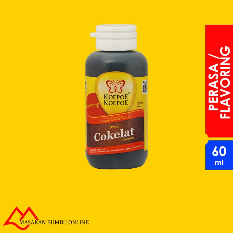 

Perasa Makanan Minuman Rasa Cokelat 60 ml Cap Koepoe Koepoe