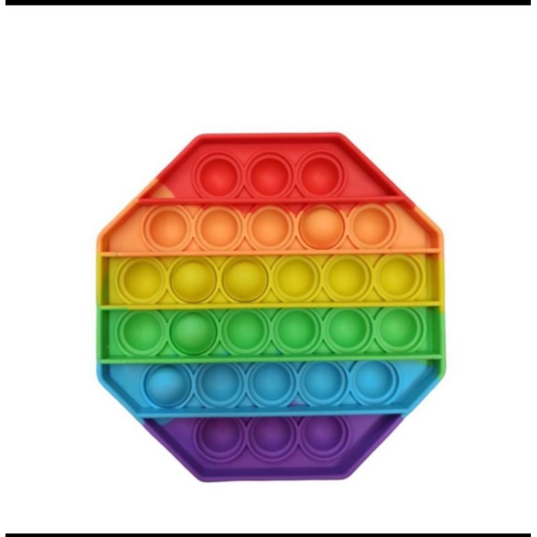 Pop It rainbow mainan anak