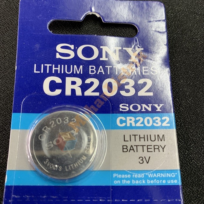 Battery SONY CR2032 Lithium 3V -Baterai CMOS Battery Coin CR-2032