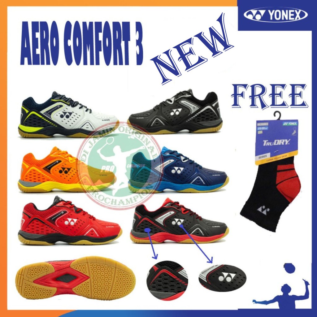 YONEX AERO COMFORT 3 SEPATU BADMINTON ORIGINAL