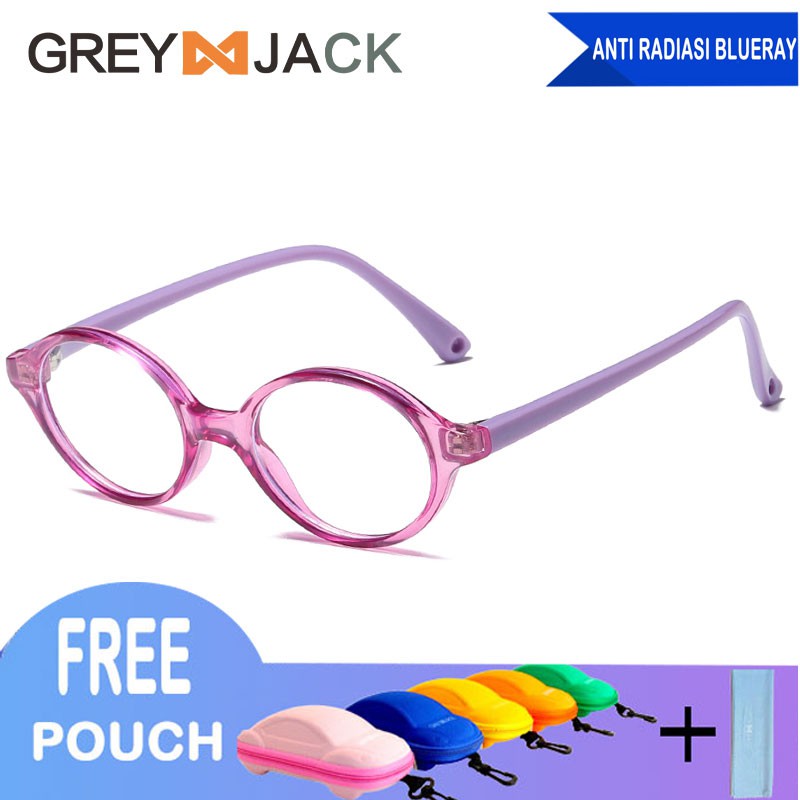 

Grey Jack kacamata anti radiasi komputer HP TV anak baby TR90 004