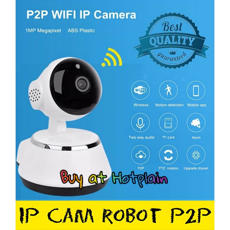 IP CAM WIFI Q6 ROBOT - IP CAMERA WIFI CCTV Keamanan Camera