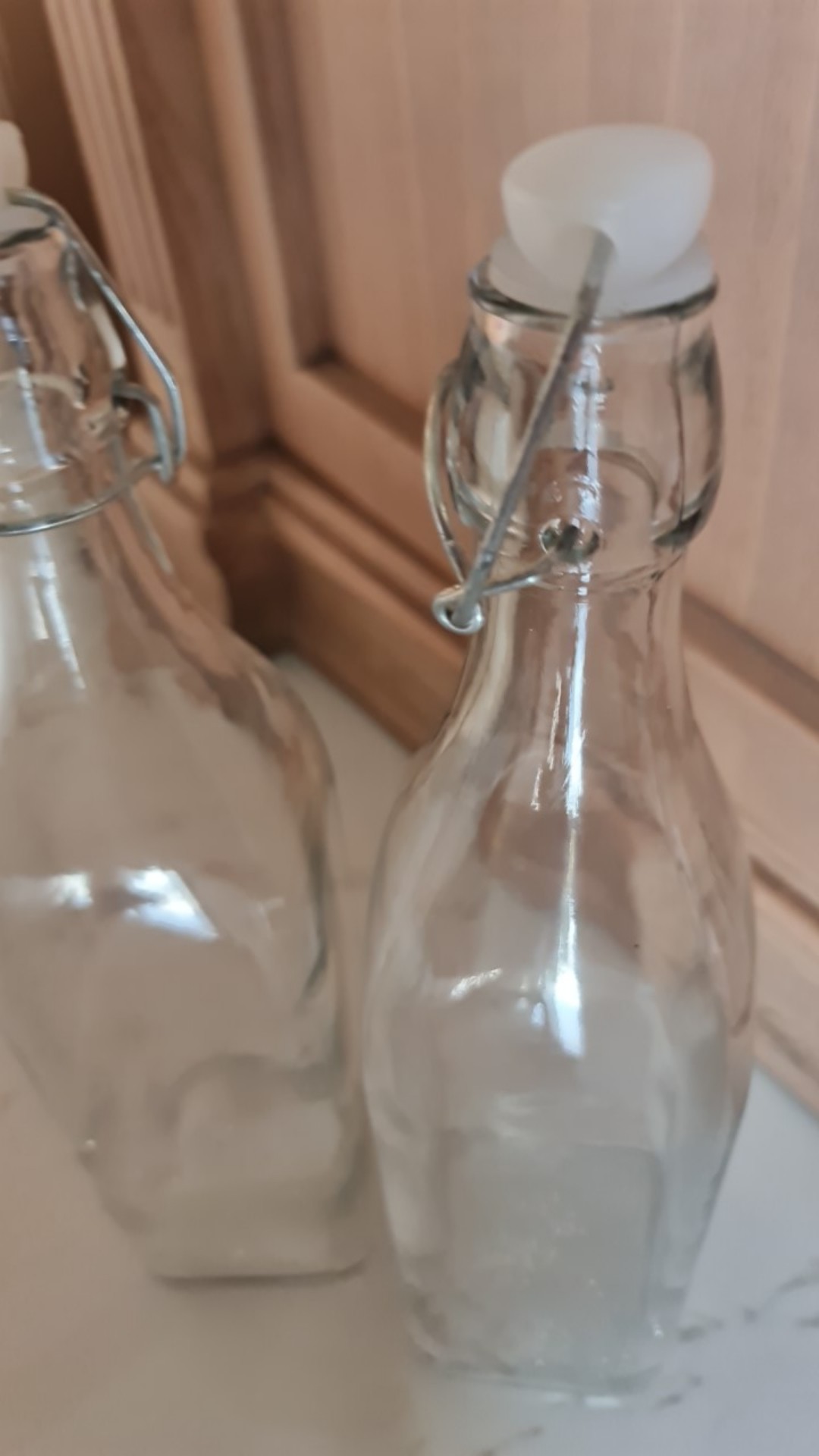 Bormioli Swing Kotak 1 Liter | Botol Kaca 1000 Ml | Botol Kait 1 Liter