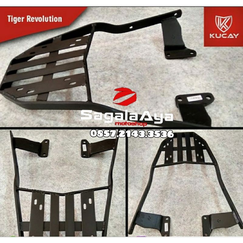 bracket kucay statis Honda Tiger Revo Tirev breket box motor givi shad kappa KMI original kucay