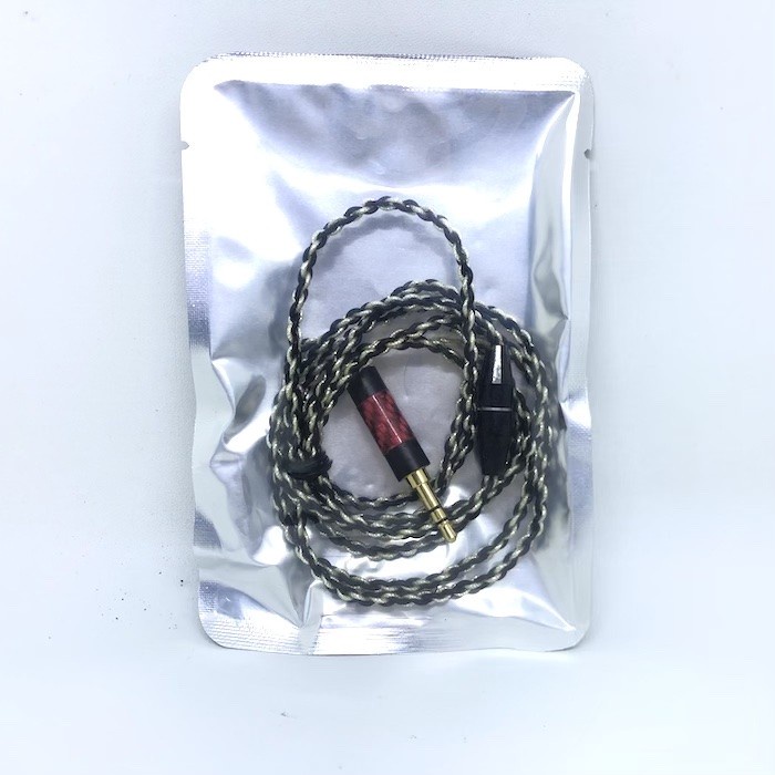 High End Silver Foil Plated DIY Cable Replacement Carbon Fiber Jack