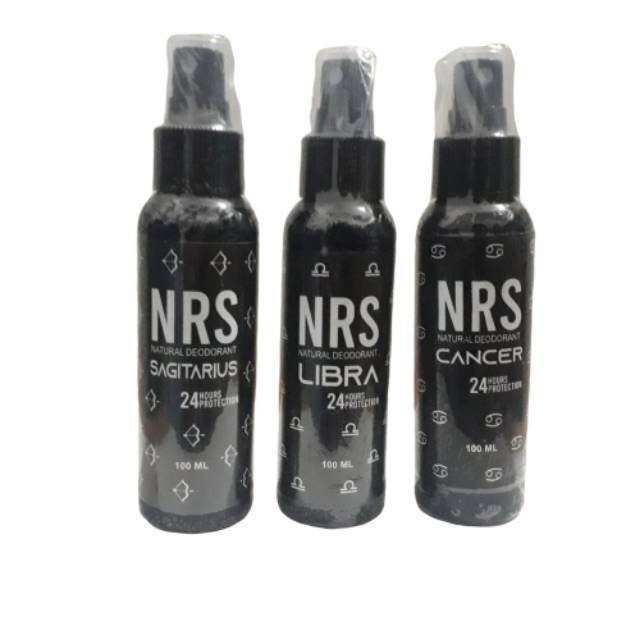 [12 Aroma] Natural Deodorant Spray 100ml -deodoran plus perfum, penghilang bau dan pemutih ketiak