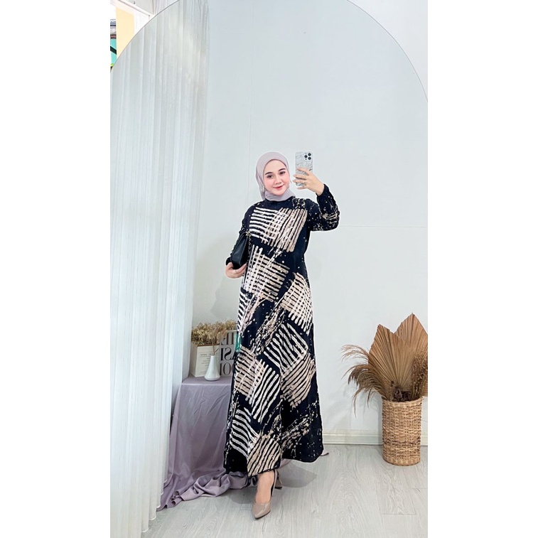 Jual Gamis Rayon Premium Gamis Rayon Candi Mekar Gamis Twill Ori