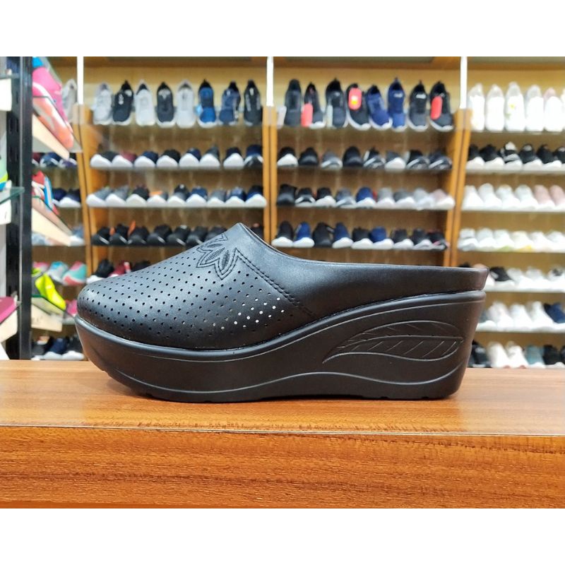 Sandal Wedges Wanita Clarette 8686 Terlaris