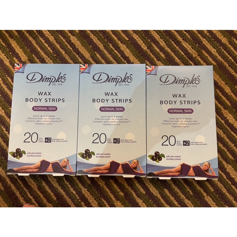 DIMPLES WAX STRIP FOR BODY &amp; FACE