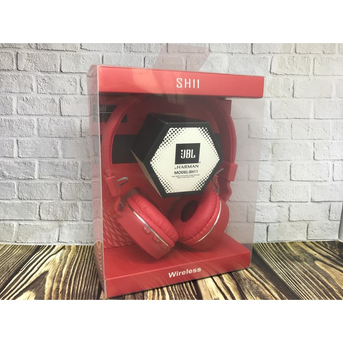 [RO ACC] JBL SH-11 BLUETOOTH HEADPHONE BANDO SUPER BASS