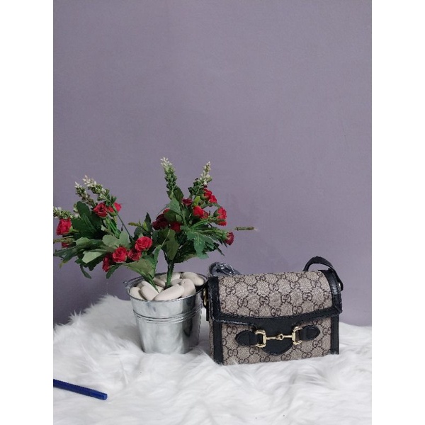 Sling Bag/Tas Wanita Kekinian/ Gucci Import Premium