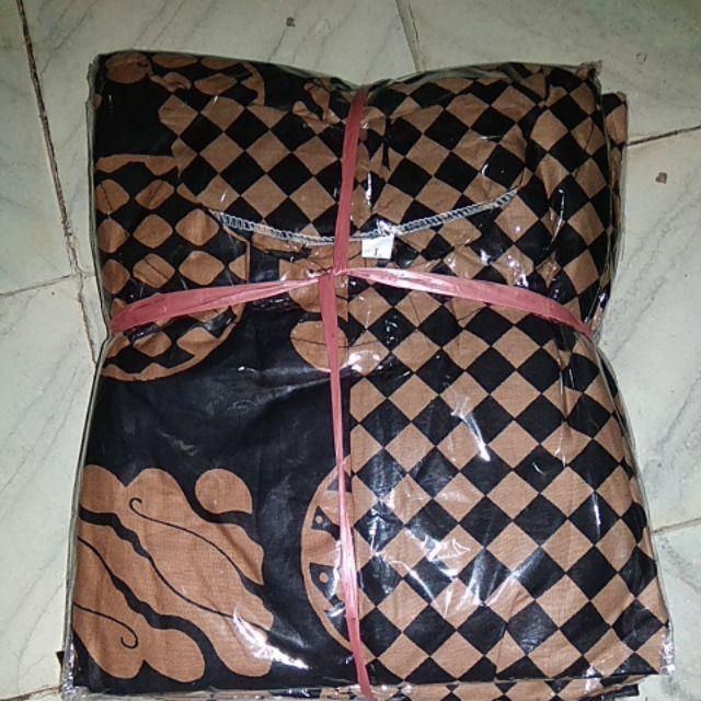 Batik Dolby Dolbi Dobby Doby Tenun Sutra Tulis Katun Atbm Baron Atasan Batik Wanita Sogan Srg308