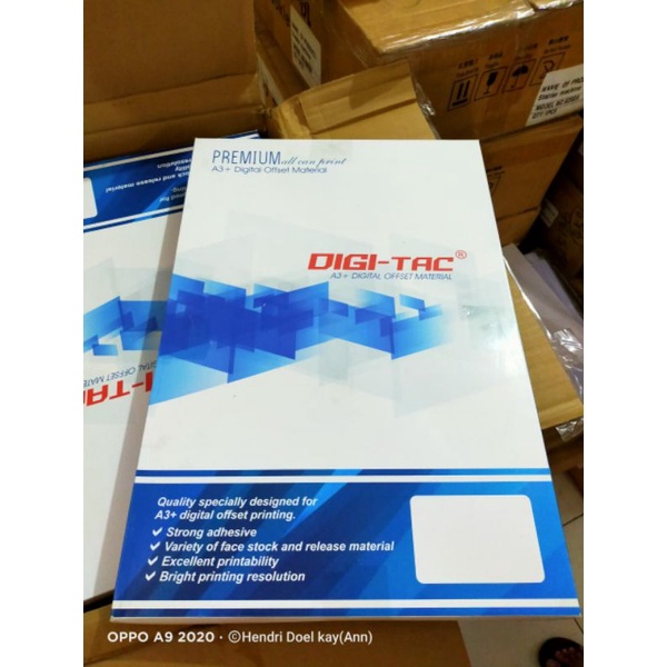 

PVC Laser A3+ Digitac tebal 0.76 isi 25 set