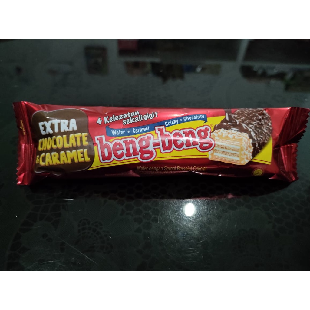 Beng Beng BengBeng Nuts Wafer Extra Karamel Caramel Kacang Almond Crispy Chocolate Coklat Cokelat 20gr 35g