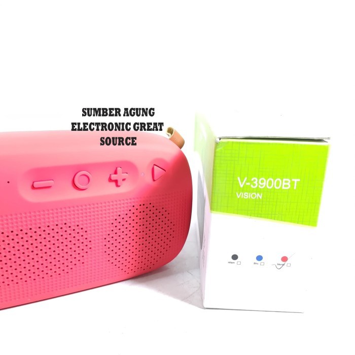 VDR Blueooth Speaker Outdodor Wireless V3900BT VISION USB Memori TF AU