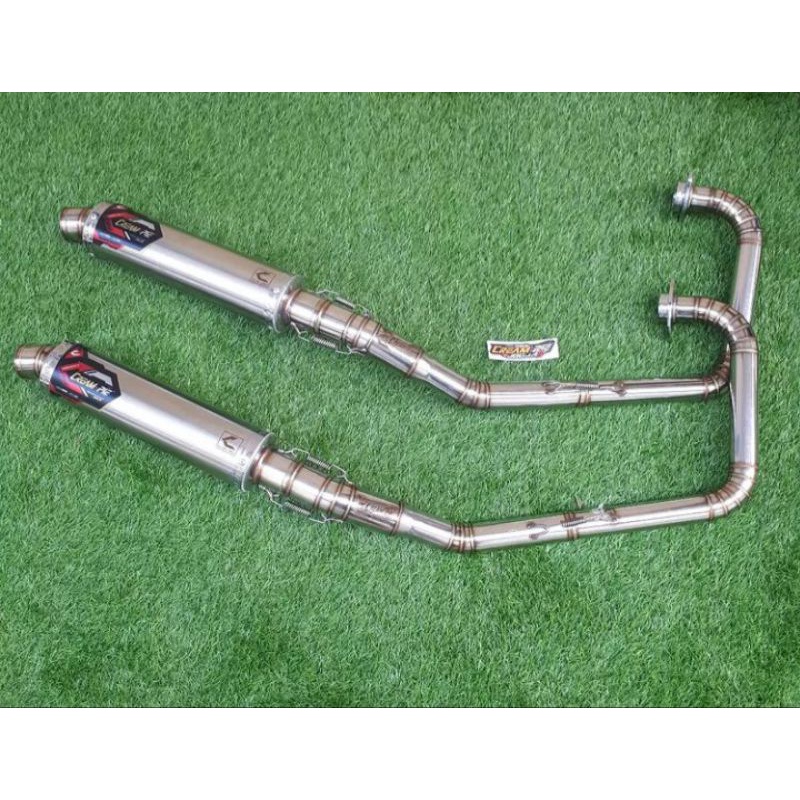 Knalpot Creampie Original Scorpio Cp2 RD Stainless original racing jogja Asli juraganknalpotjogja