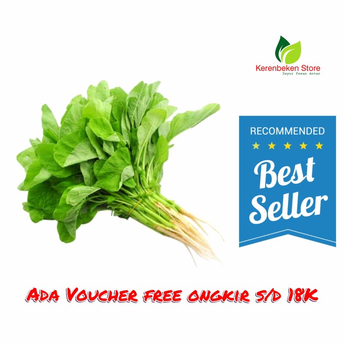 

Sayur Bayam per ikat