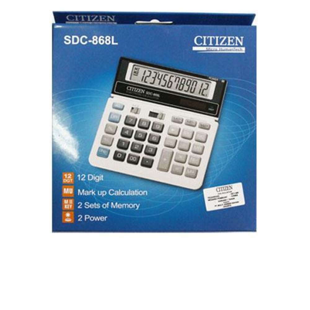 

Promo CITIZEN SDC 868L Kalkulator Meja Murah