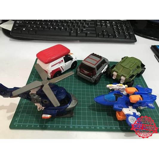 HHo000t MSM Mainan Mini Tobot Athlon 2 Mach W Berubah Bentuk  Mur4hhhh