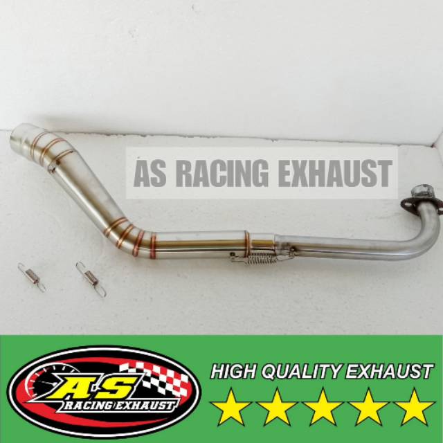 Leher knalpot Supra x125 Absolute Revo Blade pipa leher knalpot kolong Supra x125