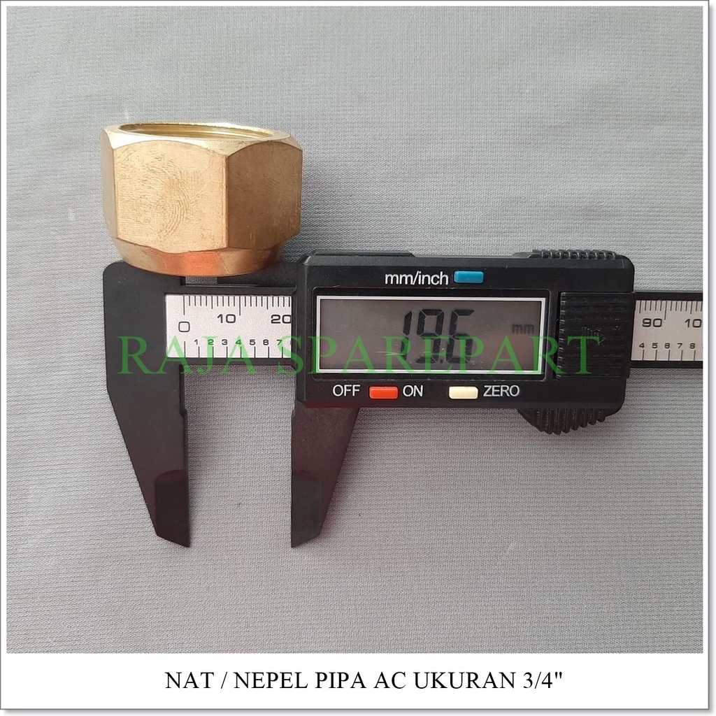 NAT / NEPEL Pipa AC Tebal Ukuran 3/4&quot;