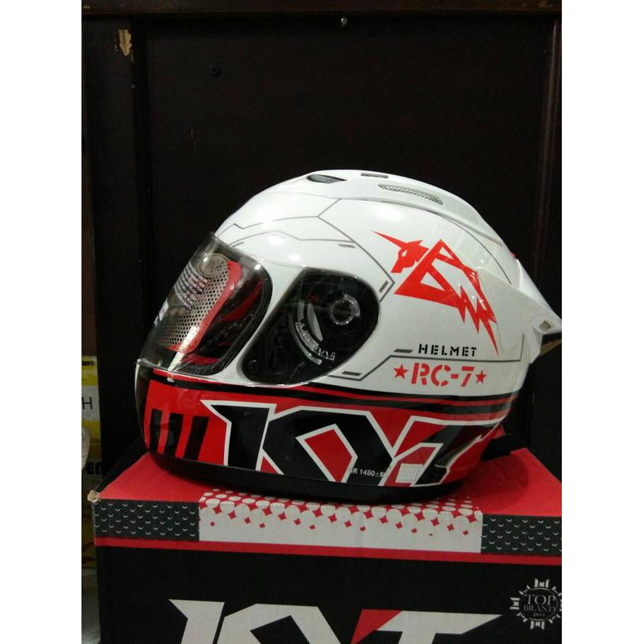 helm dullface Kyt Rc7 seri 11