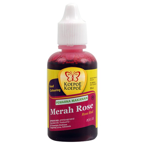 Pewarna Merah Muda (30ml)