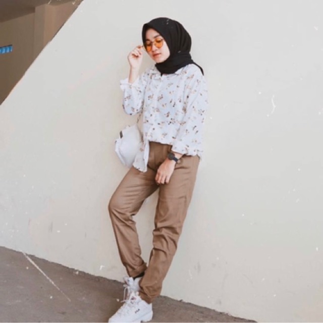 mix and match baggy pants