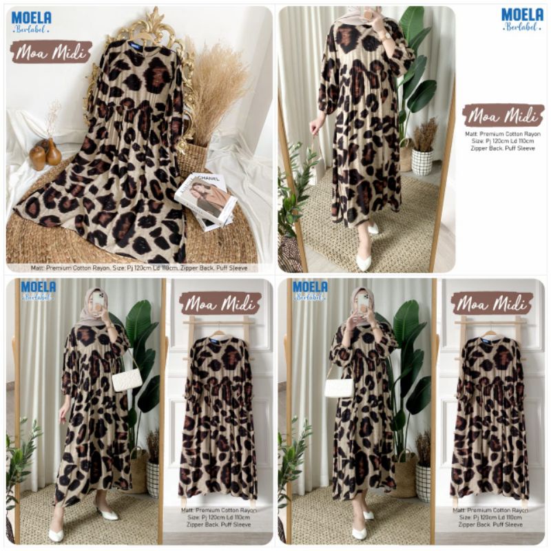 Solo / MOA MIDI DRESS MOELA BERLABEL